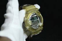 41.カシオ CASIO G-SHOCK フロッグマン 世界サンゴ礁保護協会 DW-9900WC イエロー リプルマンタ デジタル時計 メンズ腕時計_画像8
