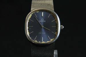 61.不稼働品OMEGA オメガ デビル DEVILLE 手巻き式 ネイビー アンティーク アナログ メンズ腕時計 ビンテージ時計 腕時計 