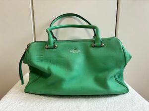 kate spade NEW YORK ケイトスペード ニューヨーク ショルダーバッグ レザー グリーン系