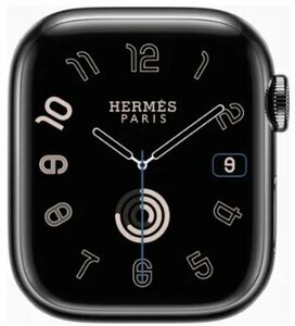新品未開封 Apple Apple Watch HERMES Series9 45mm Cellular スペースブラックステンレススチールケース (バンド無し) 限定モデル