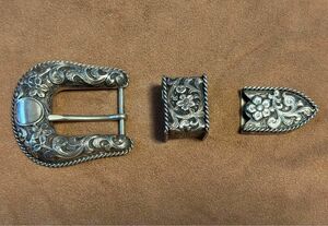 期間限定 最安値 Edward H. Bohlin CLASSIC 3-PIECE 1in 5A BUCKLE SETS 