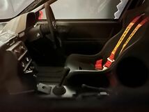 [新品] 1/18 ONEMODEL Honda Civic EF9 MUGEN Gr.A JTC 1990 #100 IDEMITSU ホンダ グランド シビック 出光 無限 ONE MODEL ワンモデル_画像6