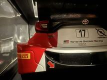 [新品] 1/18 ixo TOYOTA GR Yaris GAZOO Racing 2023 Monte Carlo Rally #17 S.Ogier トヨタ ヤリス ラリー WRC イクソ モンテカルロ _画像4
