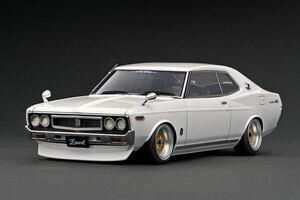 [ новый товар ] 1/18 IG3010 Nissan Laurel 2000SGX (C130) White зажигание модель ignition model Nissan Laurel первая половина и вторая половина свинья нет старый машина 