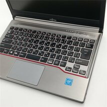 1円～ Wi-Fi有 日本製 富士通 ノートパソコン E736/M 中古良品 Celeron セレロン 8GB DVD 無線LAN Bluetooth Windows11 Office 即使用可能_画像5