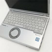 激安Sale 50台限定 日本製 ノートパソコン Panasonic CF-SZ6RDYVS 中古 12.1型 第7世代 i5 8GB 高速SSD 無線 webカメラ Windows11 Office済_画像5