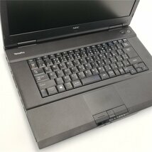 1円～ 激安 保証付 ノートパソコン NEC PC-VK27MDZNN 中古良品 15.6インチ 第4世代Core i5 8GB DVD Windows11 Office 即使用可 初心者向け_画像8