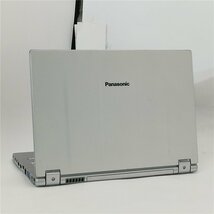 1円～ 高速SSD タッチ可 日本製 ノートパソコン Panasonic CF-MX5AFAVS 中古良品 第6世代Core i5 無線 Bluetooth カメラ Windows11 Office_画像6