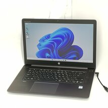 1円～ 高性能 ノートパソコン 15.6型 HP ZBook Studio G3 中古美品 第6世代Core i7 高速SSD 無線 Bluetooth webカメラ Windows11 Office済_画像2