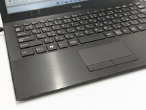 即決 高速SSD 13.3型 ノートパソコン Sony VAIO VJPB11C11N 中古 第6世代i5 8GB 無線 Wi-Fi Bluetooth カメラ Windows11 Office済 保証付_画像4