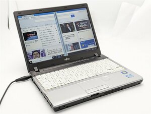 訳あり激安 ノートパソコン 富士通 LIFEBOOK P771/D 中古 12.1型 第2世代Core i5 無線 Wi-Fi Windows10 Office 即使用可 保証付き