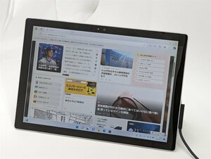 1 иен ~ есть перевод супер-скидка планшет 12.3 дюймовый Microsoft Surface Pro 4 1724 б/у no. 6 поколение i5 8GB высокая скорость SSD Bluetooth камера Windows11 Office