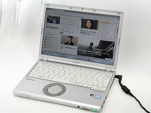 1円～ 激安 Windows11 Office済 高速SSD 12.1型 中古良品ノートパソコン Panasonic CF-SZ5VDFVS 第6世代Core i3 無線 Bluetooth 即使用可能