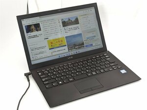 1円～ 高速SSD 13.3型 ノートパソコン Sony VAIO VJPB11C11N 中古 第6世代i5 8GB 無線 Wi-Fi Bluetooth カメラ Windows11 Office済 保証付