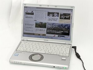 1円～ 高速SSD 中古良品 ノートパソコン Windows11 Office Panasonic CF-SZ6RDVVS 第7世代Core i5 メモリ8GB 無線 Bluetooth カメラ 即使用