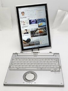 激安 高速SSD 日本製 ノートパソコン 12型 Panasonic CF-XZ6RF7VS 中古 第7世代Core i5 8GB 無線 Bluetooth webカメラ Windows11 Office済