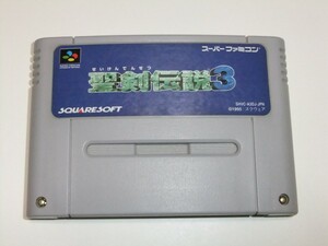 セーブ電池新品！　聖剣伝説３　セーブ電池新品！　一発起動！