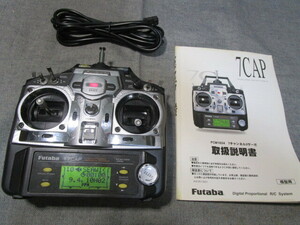 Futaba R/C sending vessel PCM1024 7CAP 7ch 40.81Mhz secondhand goods 