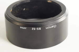 影BG【並品 】CANON BS-52 NewFD 50mm F1.2L NewFD 50mm F1.2 NewFD 50mm F1.4 NewFD 50mm F1.8 NewFD 50mm F2 レンズフード