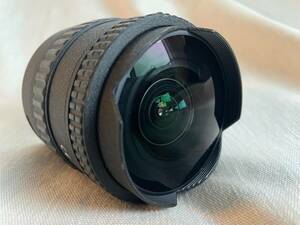 TOKINA 魚眼ズームレンズ AT-X 107 DX FISHEYE 10-17MM F3.5-4.5 (IF) キヤノン用 APS-C対応　動作良好　1オーナー品　1円スタート♪