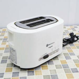 ◆家電 ｜トースター｜TESCOM テスコム CT-30 850W｜Pure Natura ホワイト 2016年製■O7131