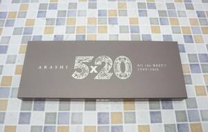 ◎ ｜ベストアルバム｜嵐 ARASHI 5×20 All the BEST!! ｜ 1999-2019 初回限定盤 4CD+DVD BOX■O0540