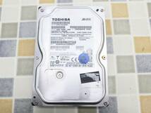 ∨ 500GB｜内蔵型 3.5インチ HDD ハードディスク SATA｜TOSHIBA 東芝 DT01ACA050 ｜フォーマット済 ■O0247_画像1