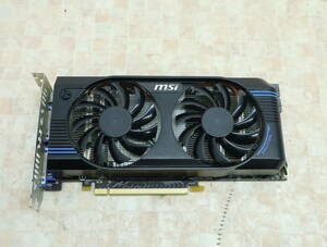 ◎ ｜グラフィックボード グラフィックカード｜MSI N560GTX-M2D1GD5 グラボ ｜パソコン 部品 DVI-I×2 Mini HDMI×1 ■N8977