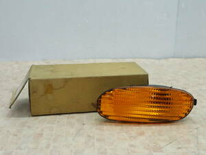 *MINI parts relation l front flasher lamp lROVER MINI XBD100650 l left turn signal orange that time thing old car parts old MINI#N5572