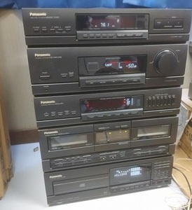 Panasonic　パナソニック　コンポ　SA-D30　現状品