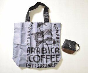 3034-24H0092* Starbucks запас STARBUCKS RESERVE прекрасный товар *.. бобы. лен пакет дизайн сумка имеется эко-сумка poketabru обычная цена 2530 иен 