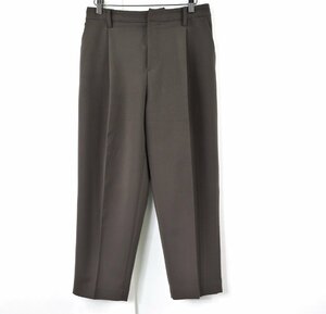 2281-24H0172* Reflect * washer bru! center Press Basic pants 11 Brown middle thickness cloth all season 