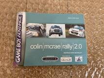 colin mcrae rally 2.0 コリン マクレー ザ ラリー2 美品 北米版 海外版 ゲームボーイアドバンス GBA　_画像9