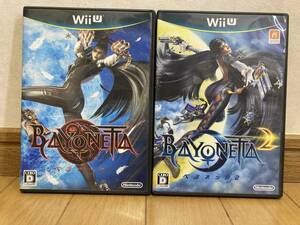  prompt decision! Wii U 2 pcs set Bayonetta 1 Bayonetta 2 BAYONETTA