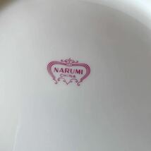 NARUMI CHINA 大皿 深皿 花柄 楕円_画像3