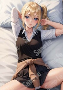 7963 早坂愛 かぐや様は告らせたい かぐ告 A4 同人 イラスト 巨乳 美少女 コスプレ Anime アニメ イラストアートポスター セクシーアート