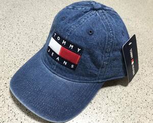 TOMMY CAP トミージンズJeans ネイビー ブルー系　フリーサイズ帽子　