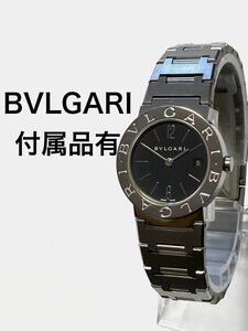 超美品！　BVLGARI ブルガリ　BB26SS 電池新品　レディース腕時計