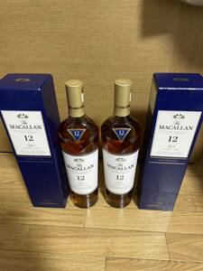 未開封！MACALLAN マッカランダブルカスク 12年 2本！