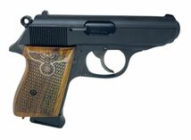 Kimpoi製 マルゼン PPK 用 武装親衛隊 ウッドグリップ☆マルゼン 新型 PPK 対応 ☆ドイツ 国防軍 鷲マーク_画像4