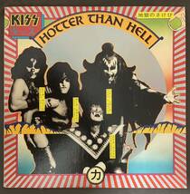 キッス KISS 「Hotter Than Hell」 US盤 NBLP7006 地獄のさけび ハードロック_画像1