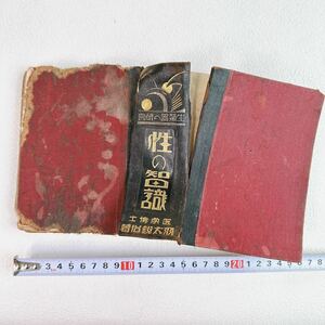 生殖器の研究　性の知識　羽太鋭治著　昭和2年3月5日発行　一書堂書店　戦前　レトロ　アンティーク　コレクション　古本　古書　レア