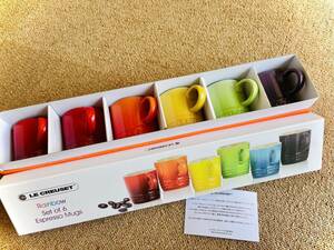 ルクルーゼ エスプレッソマグ Rainbow Set　Le Creuset マグカップ