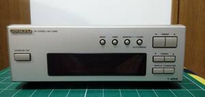 ■ONKYO FM/AMチューナー T-405W[動作品・送料無料]■