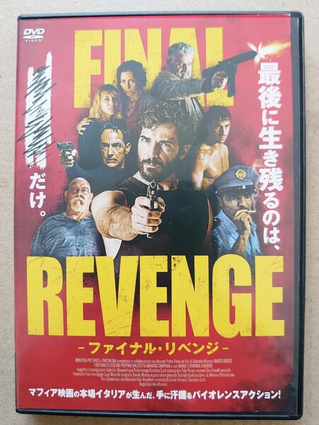 ファイナル・リベンジ フォルトゥナ・セリーノ マルコ・ボッチ DVD レンタル落ち 中古品 DVDケースは新品。