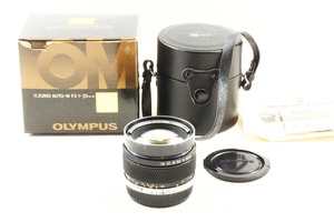 外観美品◆Olympus OM-SYSTEM ZUIKO AUTO-W MC 35mm F2◆A4173