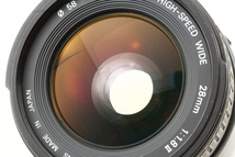 外観美品◆Sigma シグマ HS WIDE AF 28mm F1.8 II ASPH Canon キヤノン◆単焦点レンズ/A4408_画像7