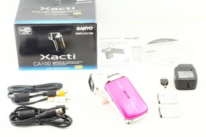 美品◆SANYO サンヨー Xacti DMX-CA100◆ビデオカメラ/A4482