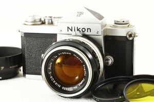 格安品◆Nikon ニコン F アイレベル NIKKOR-S Auto 50/1.4◆一眼レフフィルムカメラ/A4538