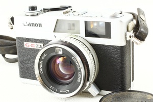 格安品◆Canon キヤノン Canonet QL17 G-3 G-Ⅲ 40mm F1.7◆コンパクトカメラ/A4614